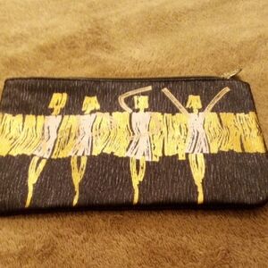 Stylish Black and Gold Clutch